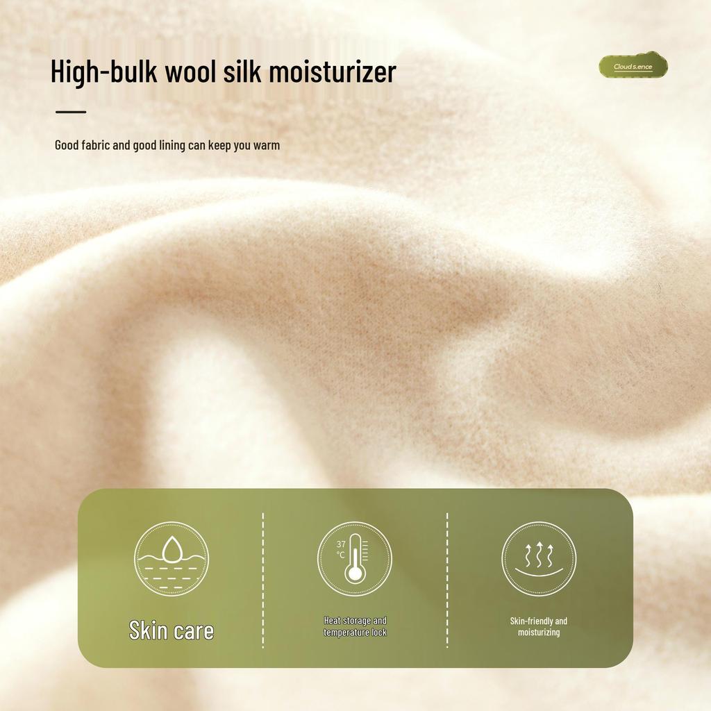 Women's Seamless Mulberry Silk Base Top: Slimming, Shaping, Moisturizing, Bra-Free, Warm.