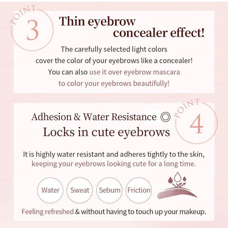 MilleFee - Airy Brow Mousse