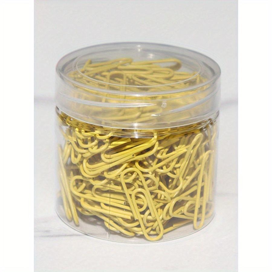 

Скрепки, Цветные скрепки, Закладки в форме ведра, Офисные канцелярские товары, Зажимы для скрепок Yellow 200 Pieces/bucket разноцветный