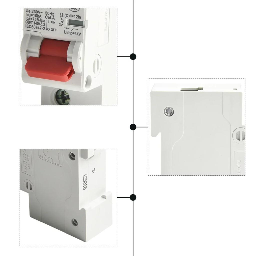 1P AC Circuit Protector Rated at 125A Reliable Solution for Safeguarding Against Electrical Faults in For PV Systems