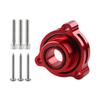 FOR Ford Fiesta/Mustang/Fusion/Edge/Escape/Transit/Bronco 1.5 1.6 2.0 2.3 2.7L Billet Aluminum Red Blow Off Valve Adapter
