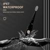 Adult Black White Classic Acoustic Electric Toothbrush Adult 5-gear Mode USB Charging IPX7 Waterproof Acoustic Electric