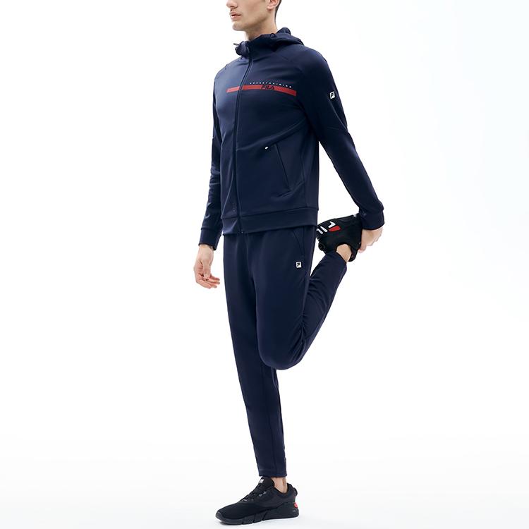 Men's FILA Jackets Men's RD Royal Blue Hooded Moderate Other