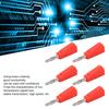 20pcs Banana Plug 4mmCelsius0.16in Low   Signal Loss Stable Current Compact Convenient Electrical Connector