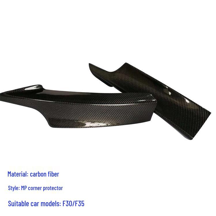 BMW F30/F35M Sport MP Carbon Fiber Corner Spoilers for Car Modification