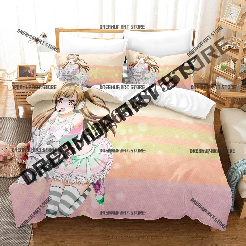Fashion Love Live Kotori Minami Bedding Set Single Twin Full Queen King Size Bed Set Kids Bedroom Duvetcover Sets Bed Sheet Set