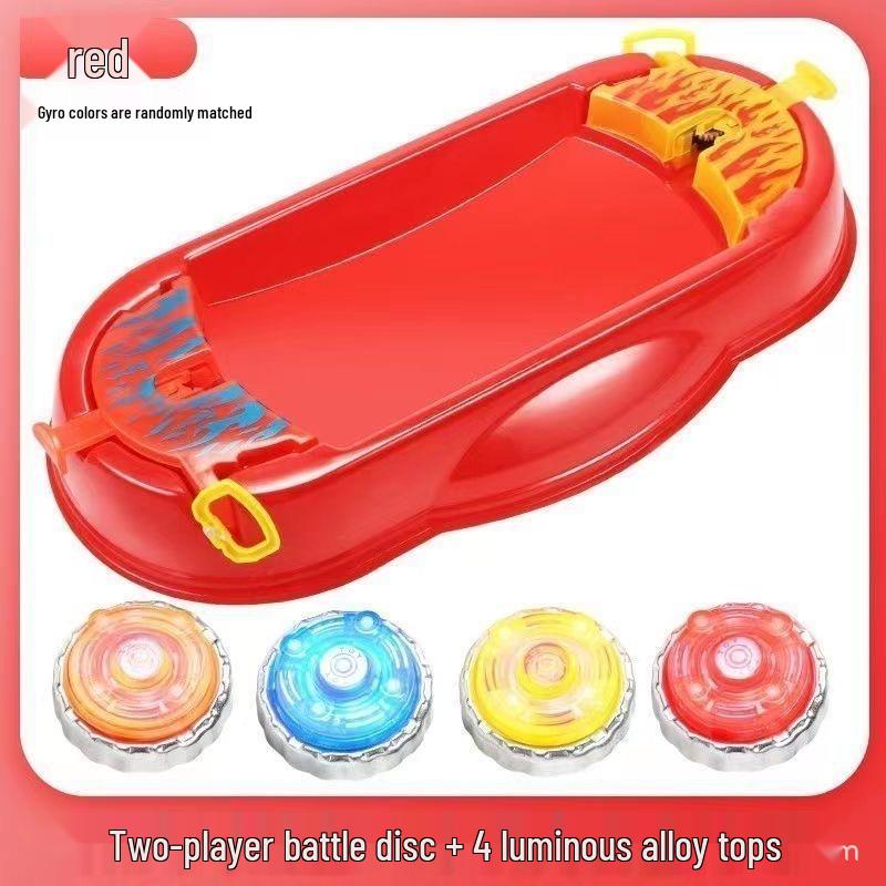 Luminous Alloy Battle Spinning Top for Kids: Parent-Child Interactive Toy