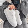 Little white shoes women's 2025 spring new popular thick baseplate shoes soft soles are not tired feet niche versatile casual shoes men