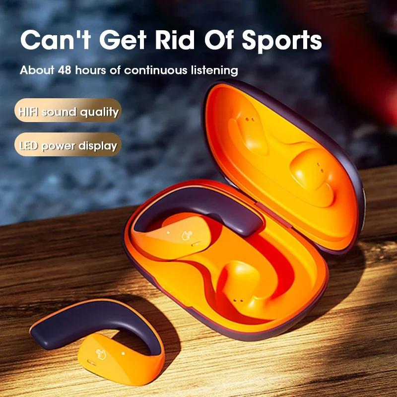 JYL TS Air Conduction Earbuds TWS Bluetooth Waterproof Panoramic Sound Sport Open-ear Comfort