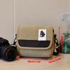 Multi-Functions Canvas Camera Bag, Shoulder Camera Case Anti-shock Shoulder Bag Soft, Comfort Camera Bag Carry Bag