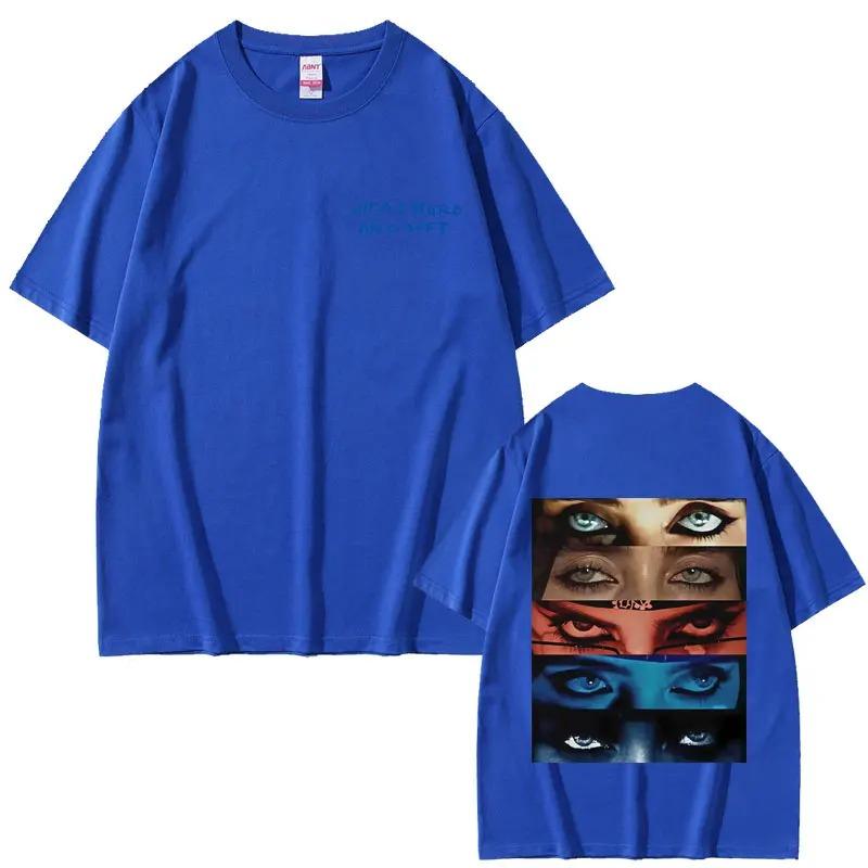T-shirts 2026 Hit Me Hard and Soft Style Identique Hommes Femmes Hip Hop Mode Musique Pop T-shirt Y2k Unisexe Été Coton Oversize T-shirts