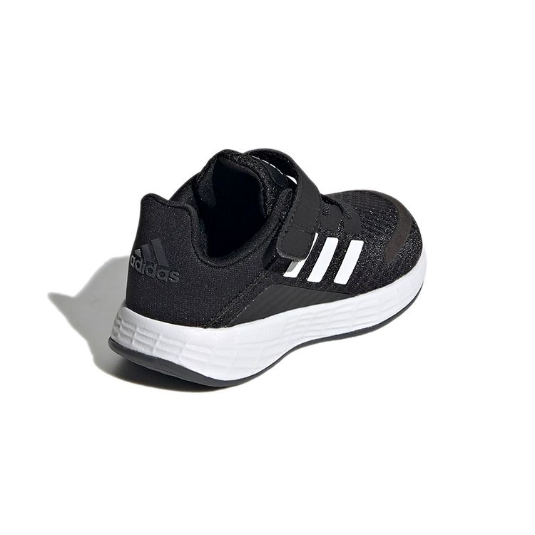 Adidas Duramo Sl Casual Comfortable Low Top Walking Shoes Baby Shoes Black White GW2237