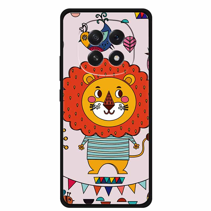 For Oppo A5 5G Phone Case 3D Relief Emboss Flowers Back Cover Black TPU Silicone Soft Case For Oppo A 5 PKQ110 Cases 6.7" Fundas