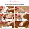 Hujia 10-Volume Chair Anti-Slip Foot Pads, Desk And Chair Leg Pads, Stool Leg Cushions, Wear-Resistant Furniture Non-Slip Pads with Straps, Brow