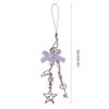 Sweet Phone Chain Strap Lanyard Bowknot Butterfly Pendant Phone Charm Hanging Decoration Cute Phone Accessories