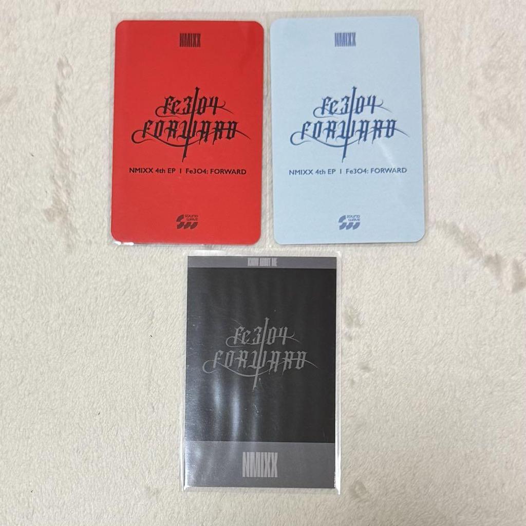 [USED] NMIXX Lily FORWARD Soundwave Lakidro Trading Cards (3 pieces)