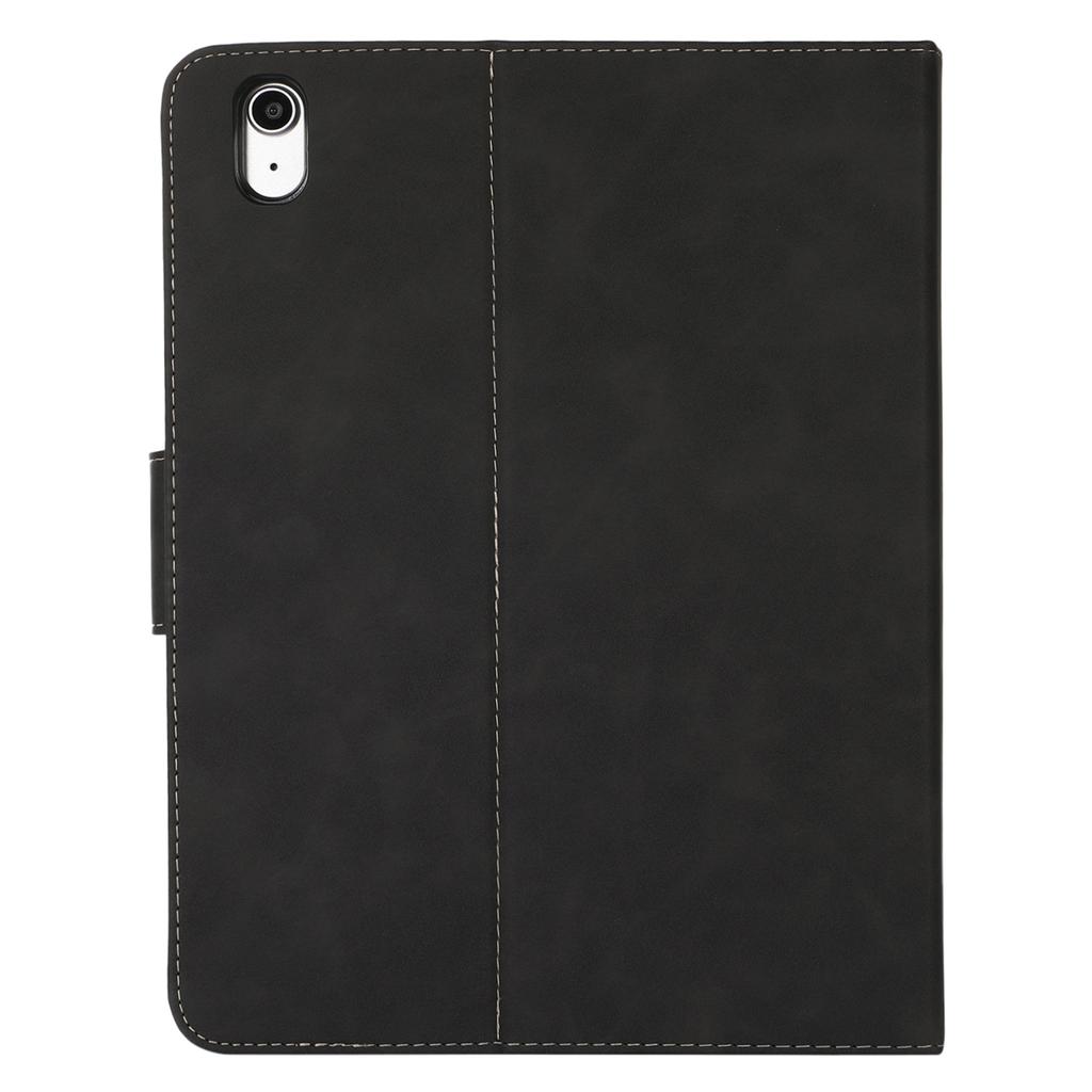 For iPad (2025)/10.9 (2022) Case Leather Flip Wallet Tablet Cover with Pens Slot