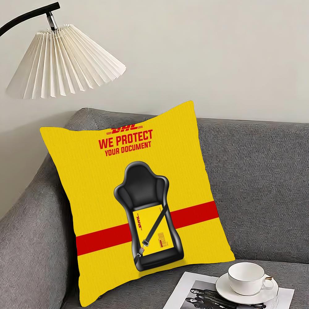 Classic DDHL Cushion Cover Elegant Comfort Pillowcase Sofa Bed Doublesided Printed Invisible Zipper Home Decor