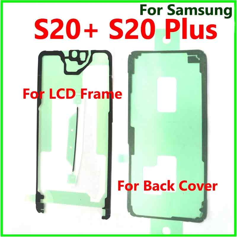 Back Battery cover LCD Adhesive Glue Tape For Samsung Galaxy S20 Plus Ultra + Back Battery Cover Adhesive Sticker