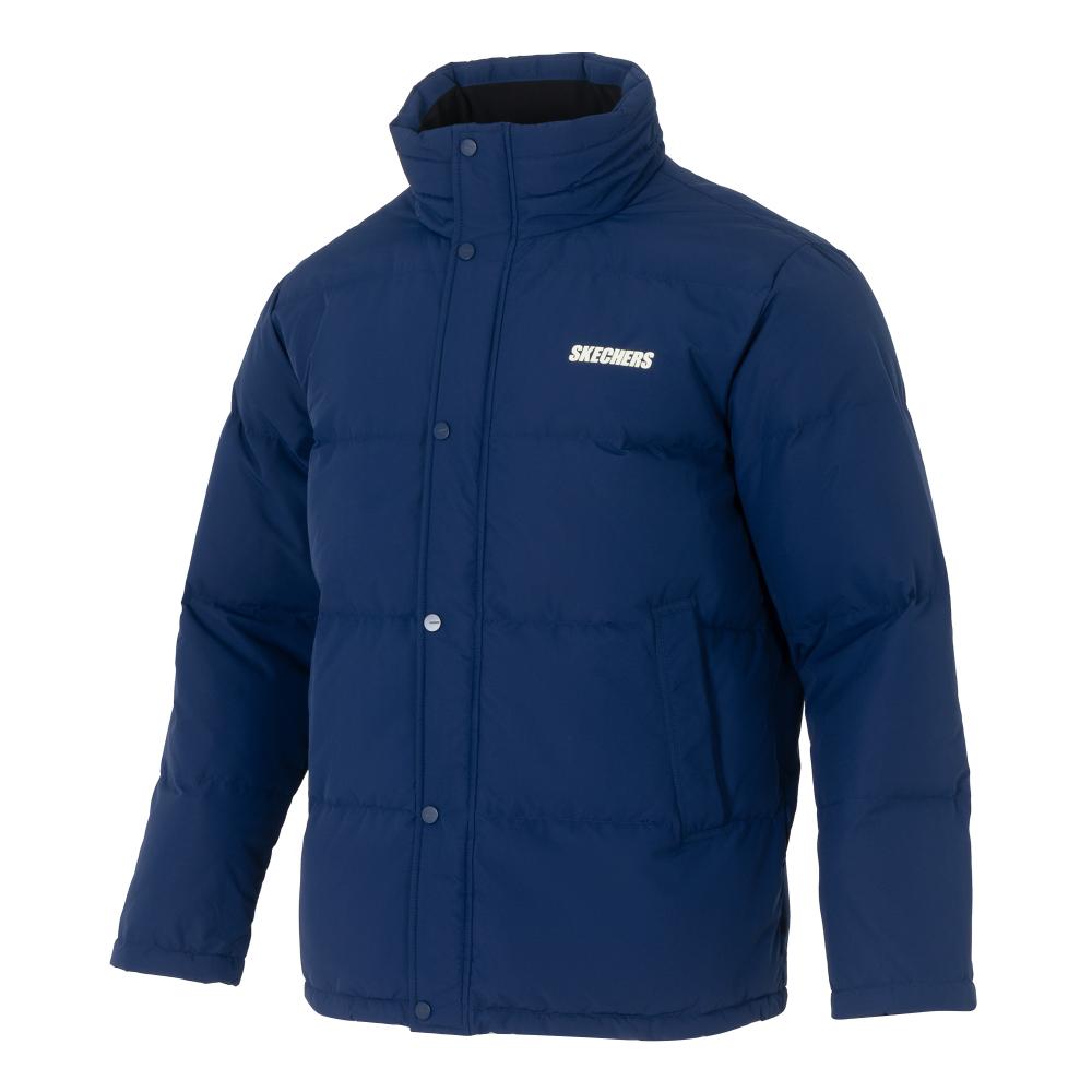 Skechers Lightweight Comfortable Warm Stand Collar Sports Casual Down Jacket Men outerwear L424M198-007D S