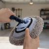 Chenille Car Wash Brush Scratch Telescopic Washing Soft Microfiber Mop for
