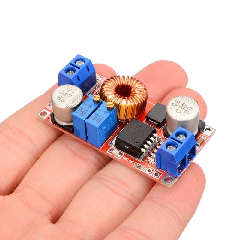Efficient Adjustable 5A DC-DC Buck Module Constant Current Voltage Regulator Step Down Converter  Charging Board 5V 12V 24V