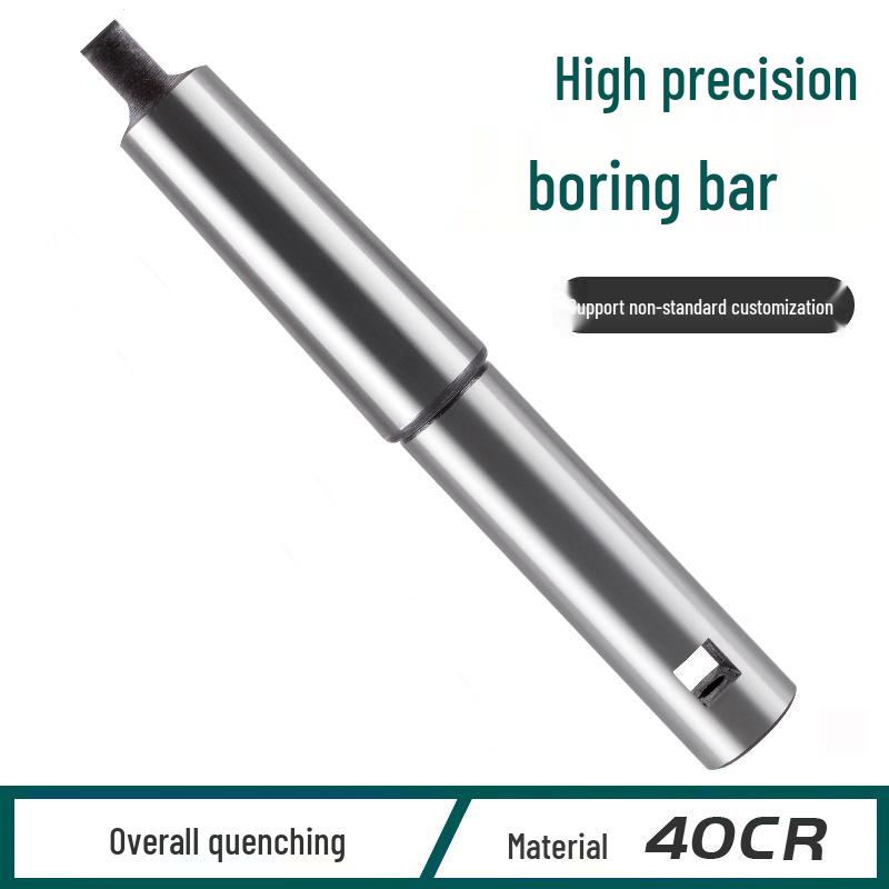 Morse Taper Shank Boring Bar | Extended Rough Boring Bar | No. 3 Shank | Diameter: 15, 20, 25, 30 | Total Length: 250