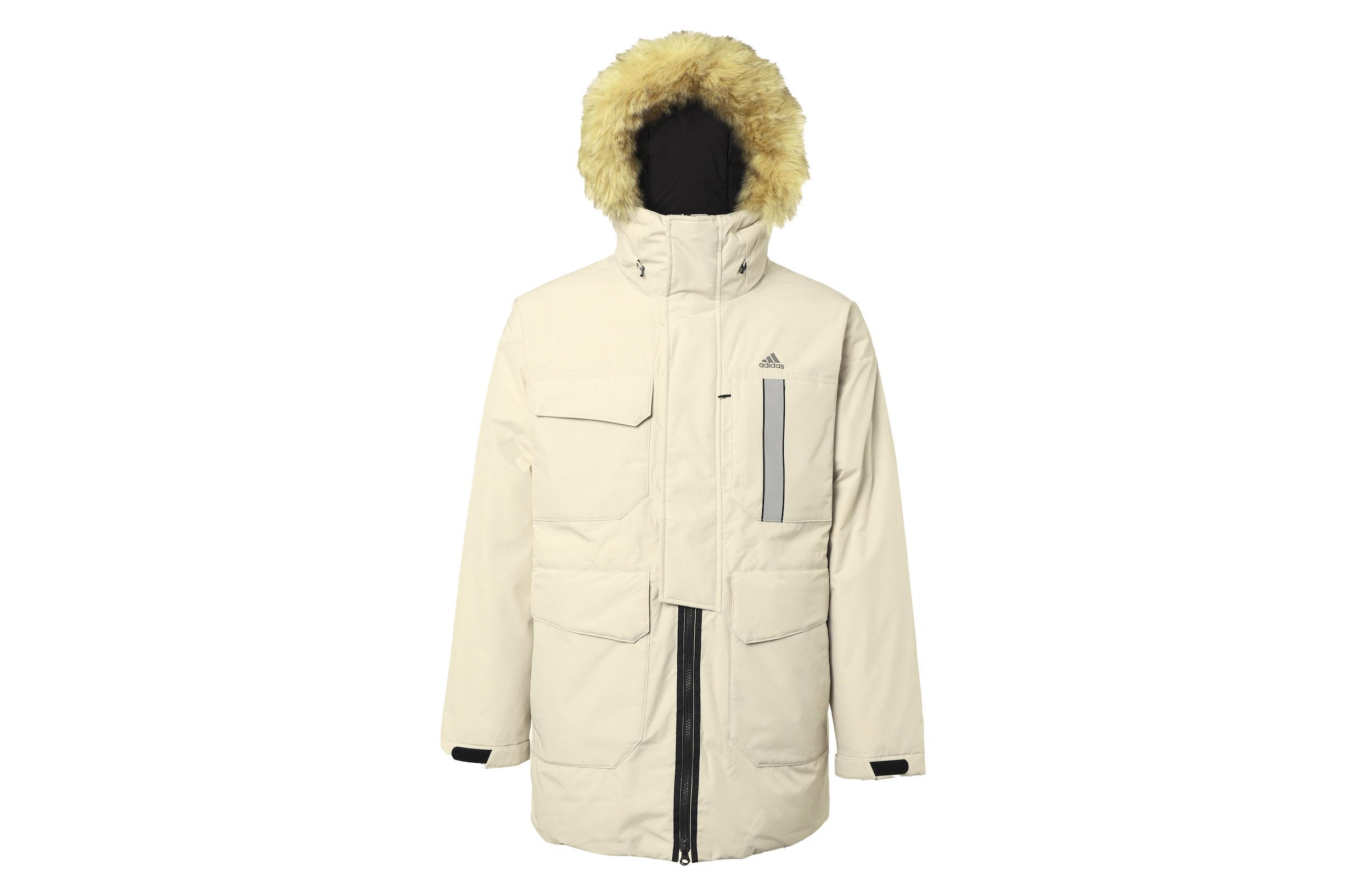 Adidas Down Jackets Men s White Moderate Down Jacket IS0365 XL