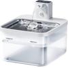 Ceramic Cat Water Fountain with Stainless Steel Circulation