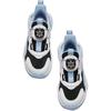 Anta Kids Mesh Comfortable Sports Testing Lightweight Shock Absorption Low Top Running Shoes Kids Running Shoes Black White Blue A22439919-2