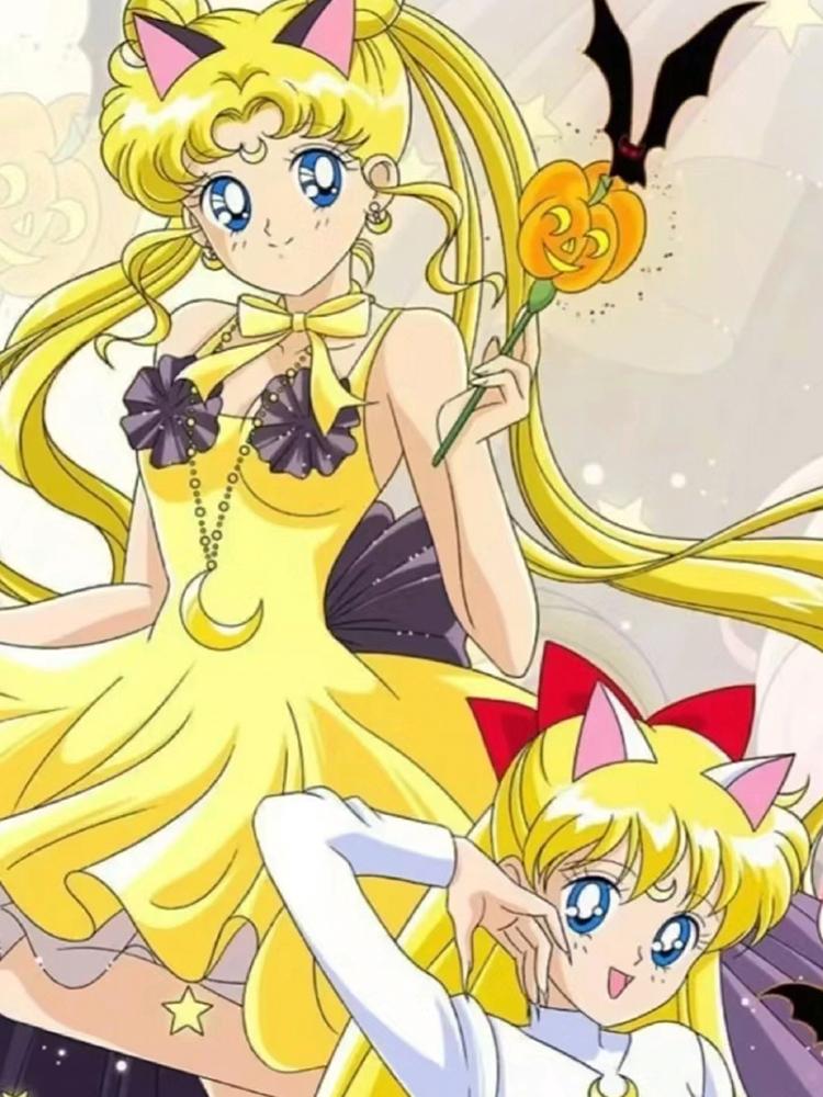 Handmade DIY Japanese 5D Anime Diamond Painting Cartoon Girl Full Circle Square Cross Stitch Mosaic Home Decoration