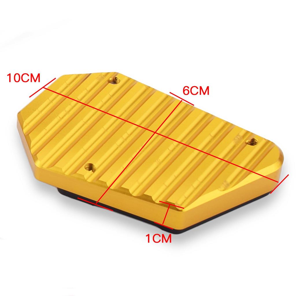 LEDIUSHUN Motorcycle Side Stand Plate for Suzuki 800DE Adventure 800DE 800 Touring and 800 V-Strom (2023-2024), V-Strom (2023-2024), V-Strom