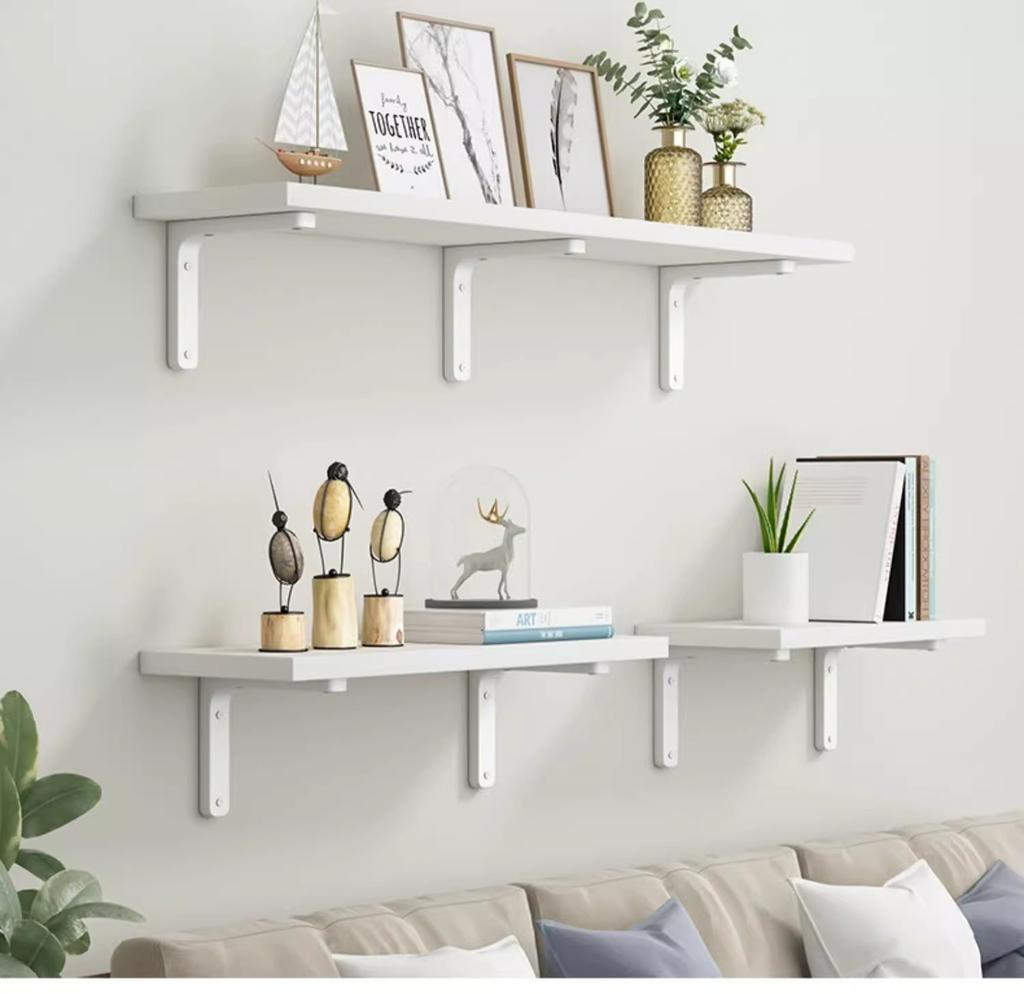 High-quality Factory Direct Sales Wooden Wall Shelf Hanging Bookshelf Partition Modern Heavy Duty for Bathroom and Living Room