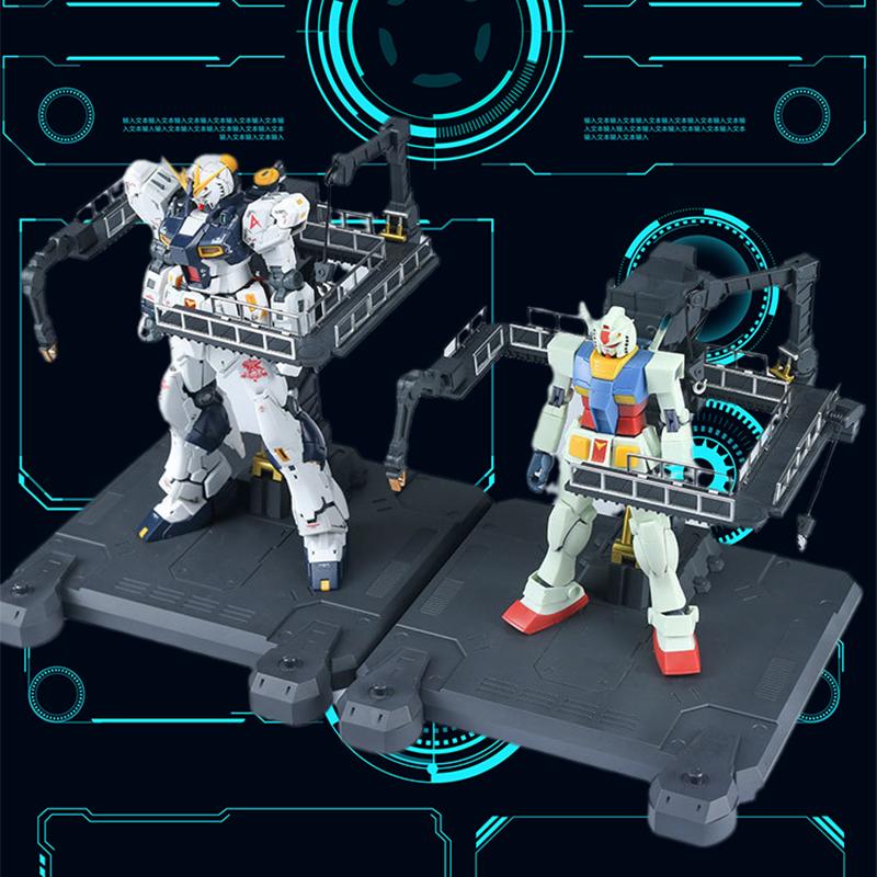 General Ms Hangar And Maintenance Dock Model Kit Anime Figure 1/144 Universal Platform Hangar Garage Stand DIY Show