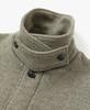 Leumadeu Wool Balmacaan Long Coat - Grey