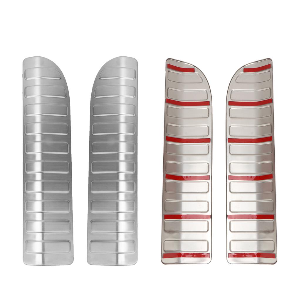 2 buc Protecție Bara Spate Interioară Acoperire Garnitură Potrivire Pentru Land Rover Range Rover Sport 2014 2018