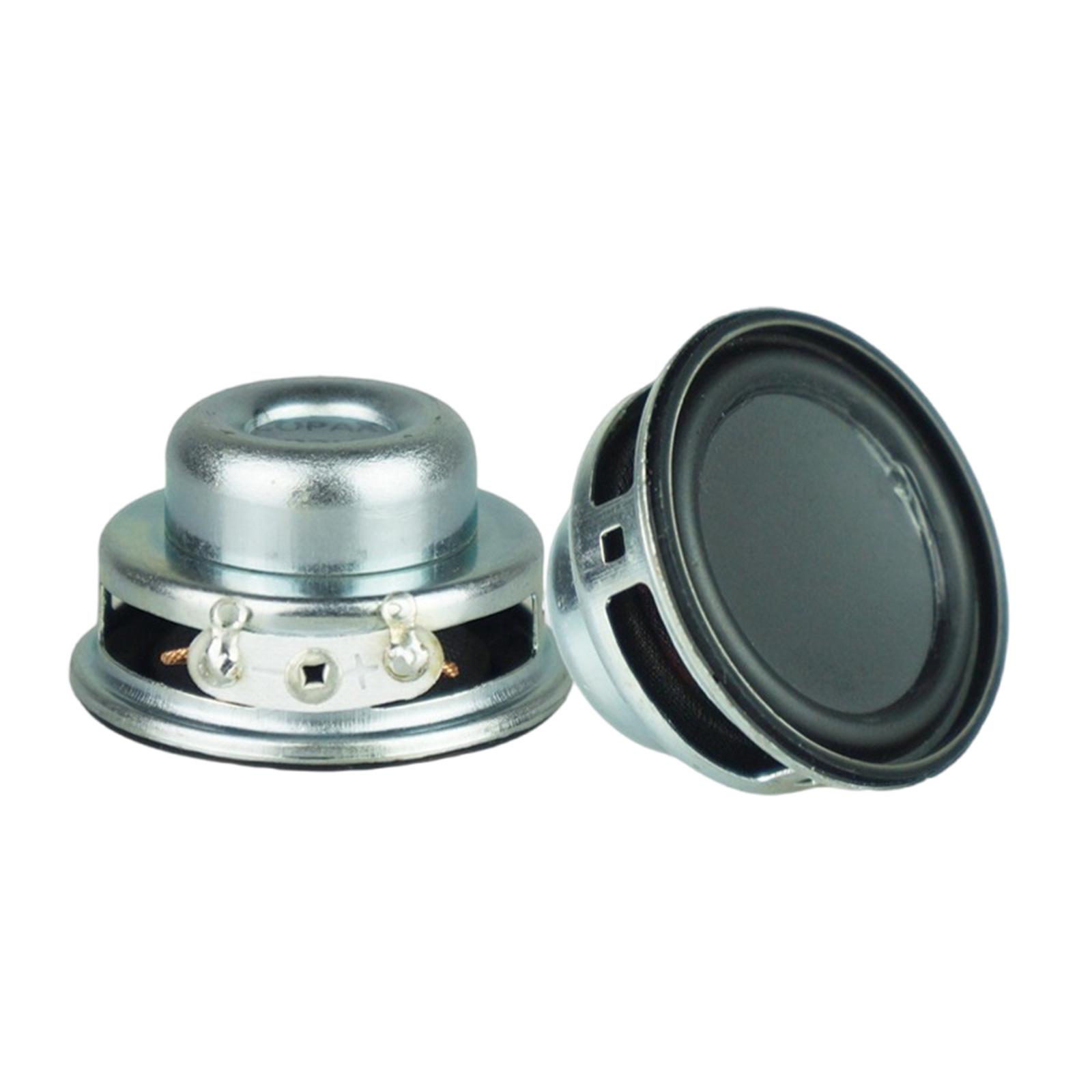 

2 шт. 36 мм 4 Ом 3 Вт портативные динамики 1,42 дюйма маленькие полнодиапазонные резиновые боковые внутренние магнитные динамики замена