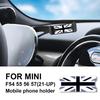 Aluminum Alloy ABS 360°Rotation Interior Accessories Car Mobile Phone Holder For BMW Mini Cooper F54 F55 F56 F57 High Quality