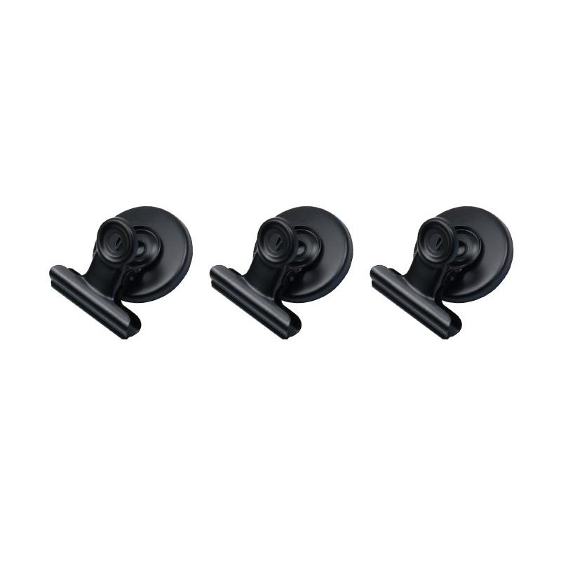 Durable Magnetic Photo Clips 3/12Pcs Metal Fridge Magnet Clips for DIY Picture Display Home Organization