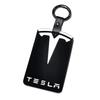 CGYJL1 3D Design Highlight Key Card Holder Silicone Protector Cover Keychain for Tesla Model 3 Model Y Accessories