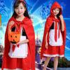 Adorable Little Red Riding Hood Costume For Girls Halloween Cosplay Party