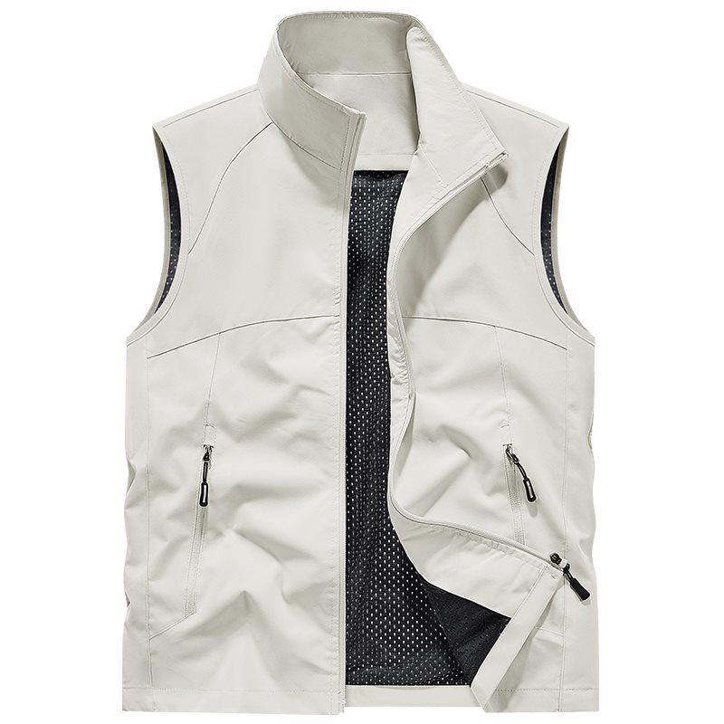 New Cross-Border Outdoor Work Vest for Middle-Aged and Young - Casual Loose Fit