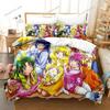 Nuovo 3D Anime Kawaii Ragazze Sorriso PreCure! Set Biancheria da Letto Singolo Twin Full Queen King Size Set Letto Adulto Bambino Camera da Letto Set Copripiumino