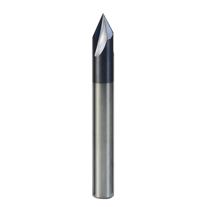 

Upgraded Chamfer End Mill Tungsten Steel Router Bit 60 Degree 3 Flutes Chamfer End Mill for Machine Tools & Chamfering
