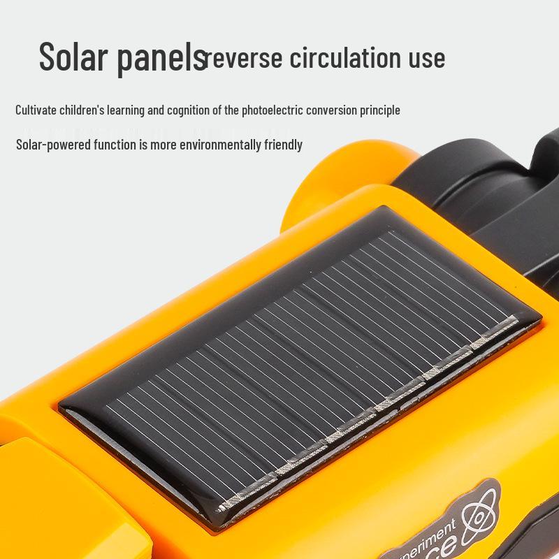 DIY Solar-Powered Mechanical Dog & Cat Educational Toys for Kids
