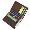 Good Leather Short Wallet Men Male Small Crazy Horse Leather Vintage Purse Slim Wallets Wholesale Bifold Wallets Drop shipping