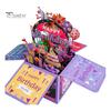 Card Handcrafted Greeting Happy 3d Birthday Card Adult Kids Handmade Celebration Card Foldable Celebration Card