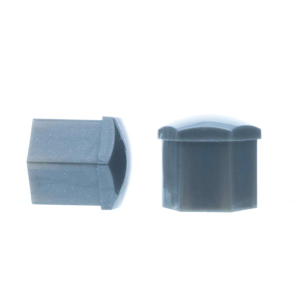 19mm Gray Bolt Caps - Universal Rim Caps Eptuning012