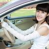 Unisex Hand-Sewn Ice Silk Sun Protection Sleeves for Driving & Cycling