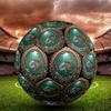 Underwater Serenity Round Football Size 5 Adult Ball Suitable for Training Matches and Outdoor Team.